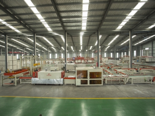 PVC貼面板全自動(dòng)包裝機(jī)